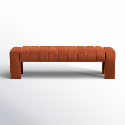 Kareem Solid Wood Bench by Wrought Studio