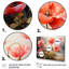 «Red and Green Poppy Reverie III», art mural coquelicots-1587892160-1587892171