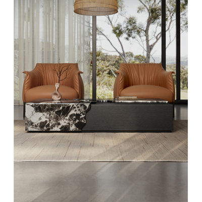 Table basse de style italien minimaliste