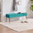 Aghvarth Versatile Tufted Velvet Bench with Gold Metal Legs-1507830247