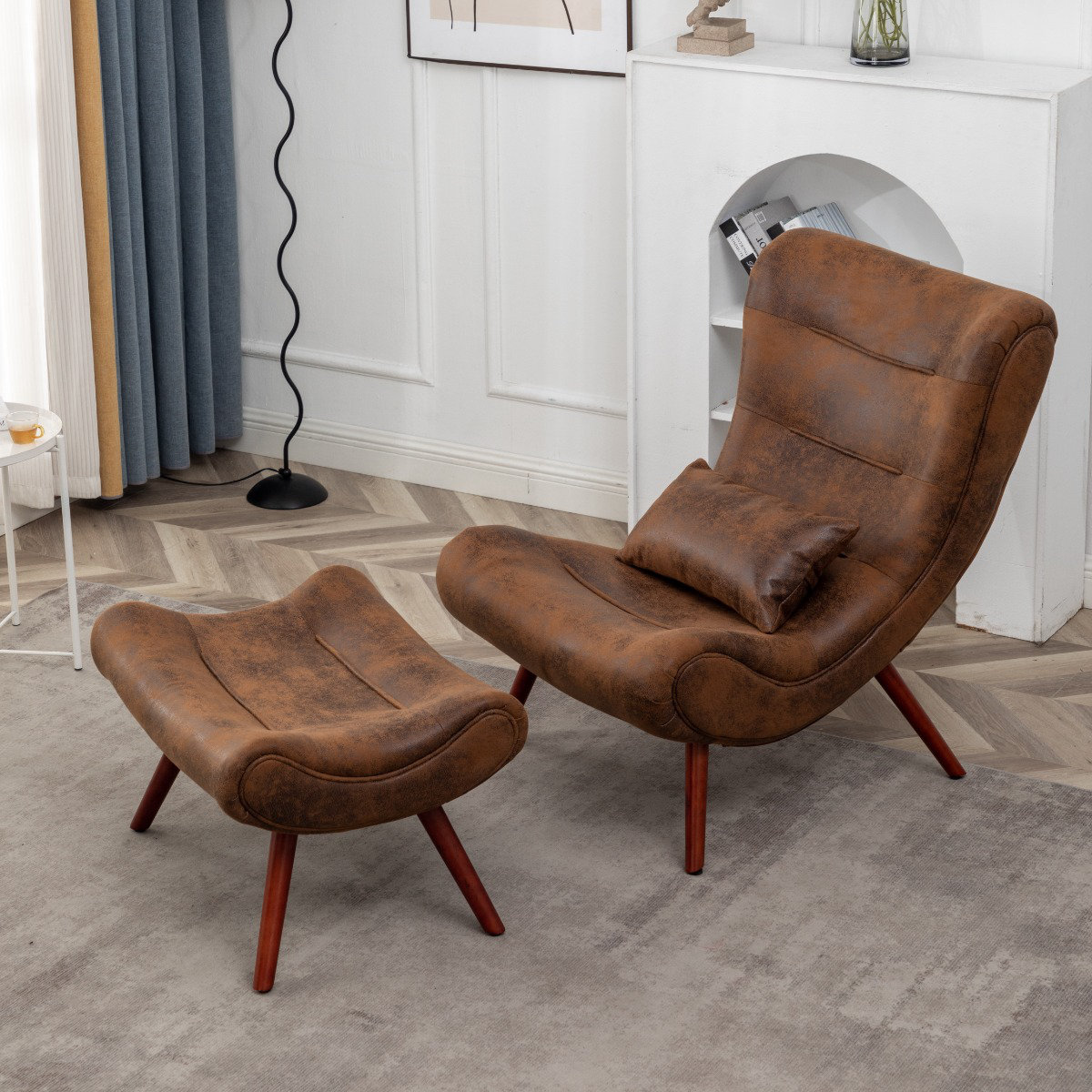 High Back Occasional Chair
