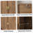 Walnut Wood Buffet Cabinet With Line Groove Design,Sideboard Buffet Cabinet With Storage,Multifunctional Accent Cabinet  For Living Room,Entryway,Hallway,Office,Kitchen