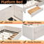 Lit plateforme tapissier Modern-429594160