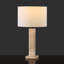 Lampe de table en pierre Raub