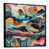 Black Floater Framed