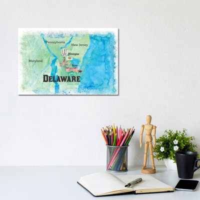 Delaware Travel by Markus & Martina Bleichner - Wrapped Canvas Print