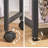 Printer Stand, 3-Tier Mobile Printer Cart Under Desk With Storage Rack, Ventilated, Industrial Rolling Printer Table With Wheels, Sturdy Little Table For Home, Office-1930720595