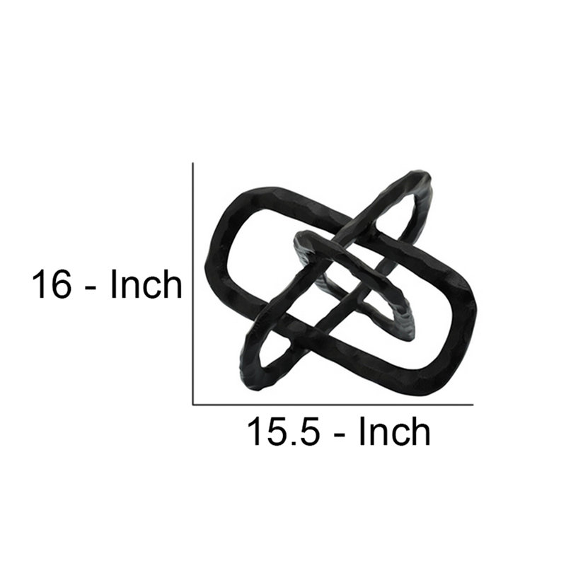Eureka Abstract Figurines & Sculptures, Black