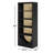 Macneil 84" H 4-Shelf Oak Bookcase -92456246
