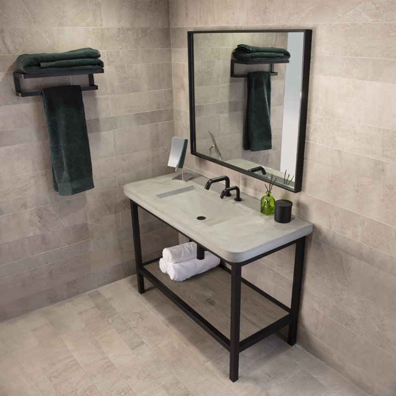Giulia Towel Rack, Matte Black