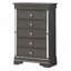 Coffre Verona G6702-CH, noir métallique-777616635