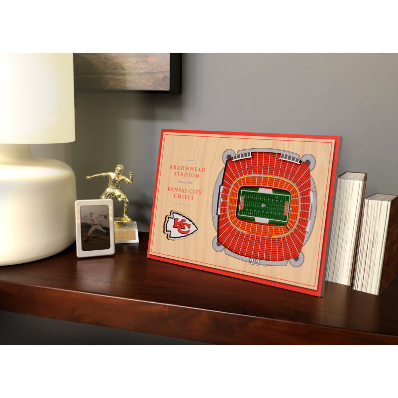 Affichage de bureau nfl 3d stadiumviews, Chiefs de Kansas City
