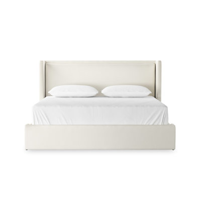 SOPHIA 1 Upholstered Wingback Bed