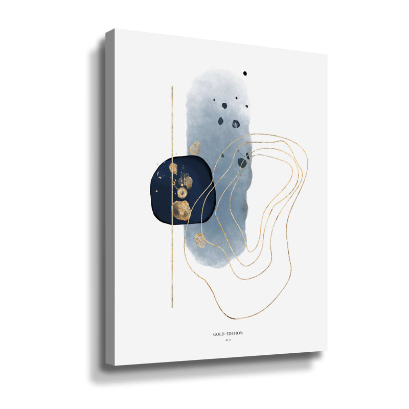 Gold Edition No 3 - galerie, Toile tendue, H 48 po x l 36 po