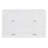 Queen Size Murphy Bed with Large Drawers, Rattan Finish & USB Port-1315362593