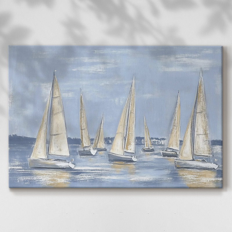 Nautical Series-III - Cavas enveloppés de galerie, 8 x 12