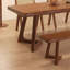 Table de salle à manger rectangulaire en bois massif-1626215895