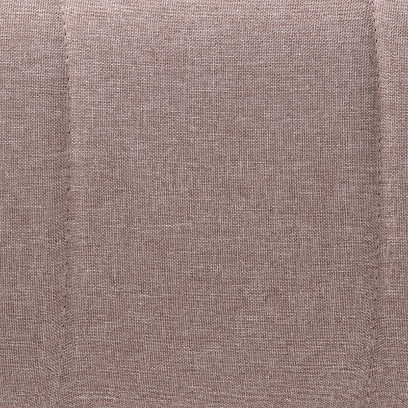 Canapé et méridienne rembourrés Aadyan, Mélange de polyester beige / polyuréthane