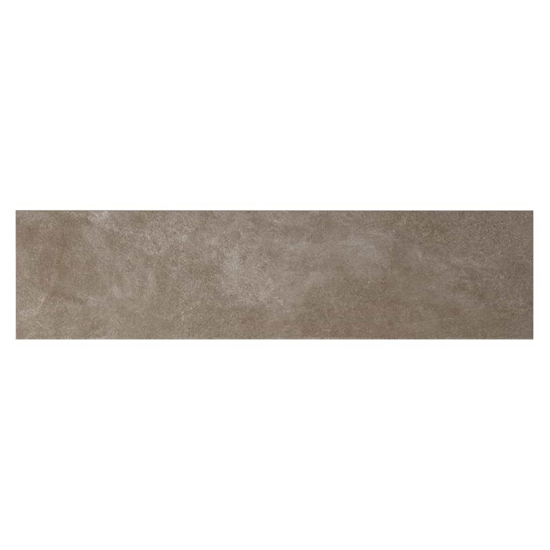 Era 12x48 Matte Textured Limestone Look Porcelain Pool Coping, Caramel Brown