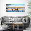 Pier At The Lake - Wrapped Canvas Print