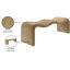 Monifa Vegan Leather Bench-890399112