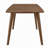 Rectangular Natural Walnut Dining Table