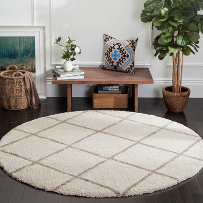 Darrold Shag Performance Geometric Rug