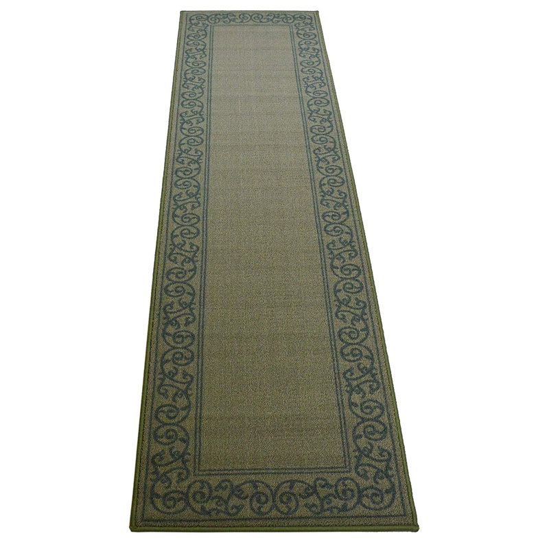 Tapis de couloir géométriques antidérapants 2X7
