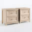 58cm W Manufactured Wood Bedside Table-2117665349