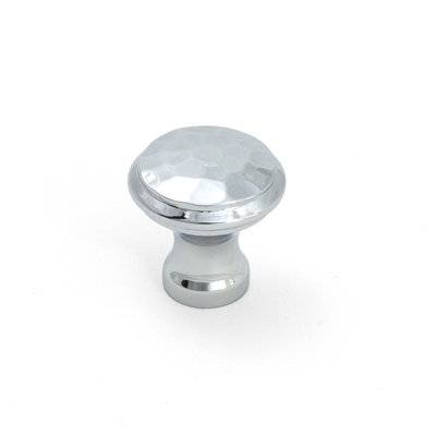 Hammered Round Knob