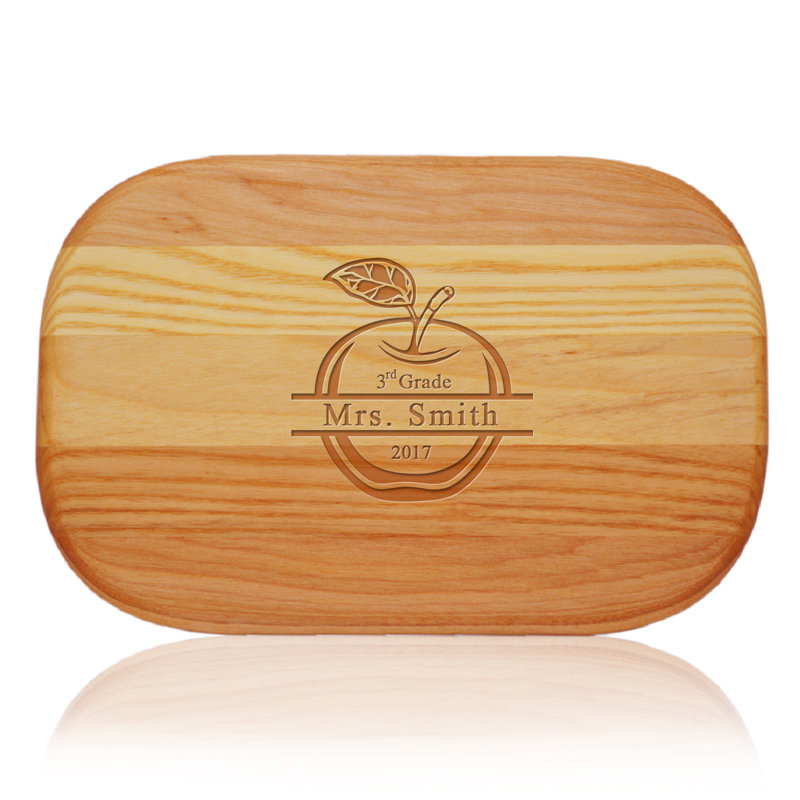 Carved Solutions Wood Cutting Board, Yes