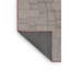 Tapis gris tissé à la machine-743982954