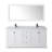 Avery 72 " W Freestanding Standard Free Standing Single Double Vanity Bathroom Vanity With Stone Top with Mirror-41604575-80212818