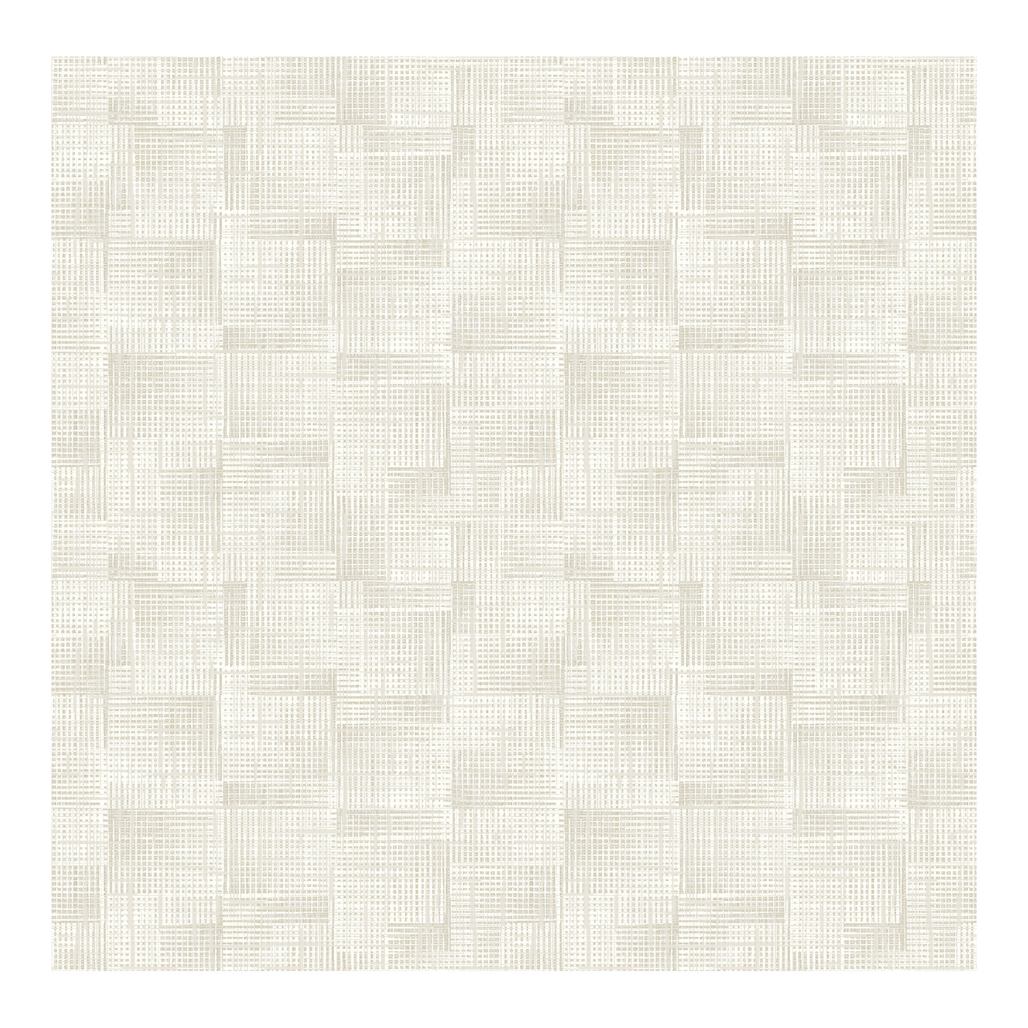 Rayne Modern Geometric Wallpaper, White/Off-White