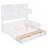 Sturdy Pine Wood Daybed with Dual Storage Drawers and Built-in Shelves, for Modern and Functional Living Spaces-447197096