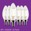 Ampoule DEL 4 watts (ensemble de 6)-89286632