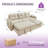 90.9'' L-Shaped Pull-Out Sofa Bed-624163971