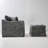 45"w Slipcovered Oversized Accent Chair With 2 Pillow With Ottoman;chenille-1262242298
