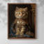 ANIMALS Series CCII - reproduction encadrée de qualité supérieure - prête à être accrochée - aucun clou requis-120757013-120757008