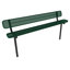Banc en bois texturé veiné or, extensible, 2,44 m, avec dossier, à encastrer-1606304402-1606304415