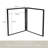 Hinged Floating Metal Frame with Real Glass-1780646806-1780646826