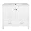 Meuble-lavabo 72 po avec lavabo en céramique, portes à fermeture en douceur, tablettes de rangement doubles et tiroir divisé - Armoire de salle de bain moderne avec beaucoup de rangement-115898829
