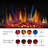 Black Electric Fireplace Insert-668684864