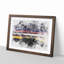 Monte Due Mani Mountain in Italy - Picture Frame Graphic Art Print-56890872-56890871