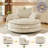 360°Swivel Sofa Chair Accent Barrel Chair 57.5" Swivel Round Chair With Dual-Layer Cushion Design And 3 Removable Pillows, Bedroom, Office And Hotel,-1291328128