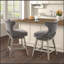 Tabouret de comptoir pivotant 25,75 po-536889339