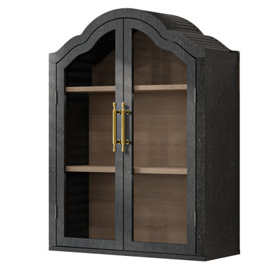 Armoire murale arquée