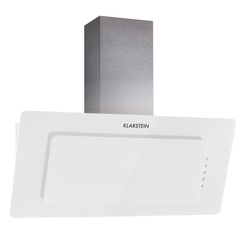 Lorea 90cm Ducted Wall Mount Cooker Hood, White