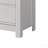 31"W White 6-Drawer Chest