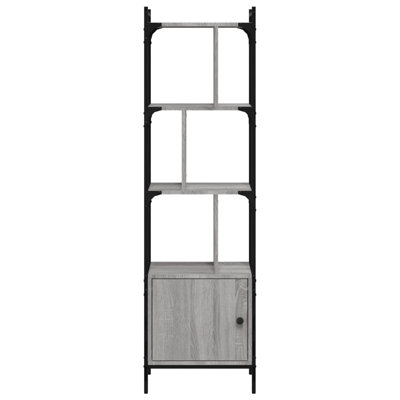 Moonsu 154.5cm H x 44.5cm W Steel Etagere Bookcase